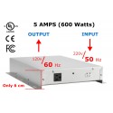 Step Down Voltage and Frequency Converter XS-05 GA General Application 600W (5 Amps)